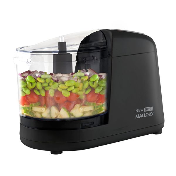 Mini Processador Mallory New Oggi -- 150W, 350ml, Corte, Trituração e Moagem, Pés Antiderrapantes, Sistema de Segurança Mini Processador Mallory New Oggi 220V