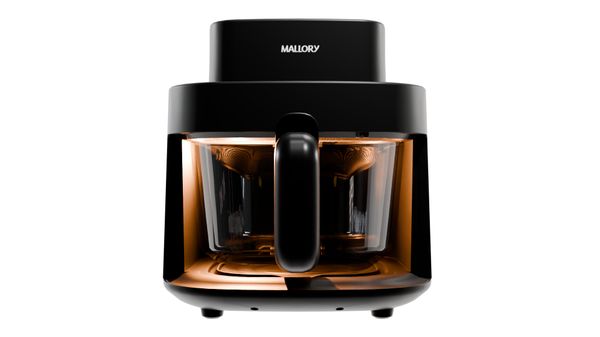 Fritadeira Elétrica Mallory SmartGlass - 4,5L, Air Cook 360°, Temperatura até 200°C, Cuba de Vidro Temperado Fritadeira Elétrica Smartglass 220V