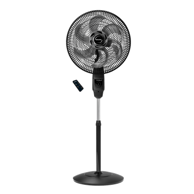 Ventilador de Coluna Mallory Chronos 140W, Silencioso, Controle Remoto, Hélice de 6 pás, Auto Desligamento Programável de até 7 Horas- PR -- GR