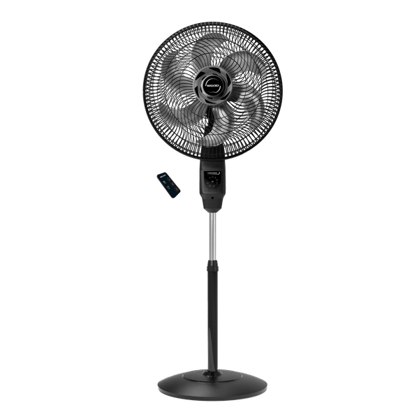 Ventilador de Coluna Mallory Chronos 140W, Silencioso, Controle Remoto, Hélice de 6 pás, Auto Desligamento Programável de até 7 Horas- PR -- GR Ventilador De Coluna 40Cm Mallory Chronos Pr/Gr 220V
