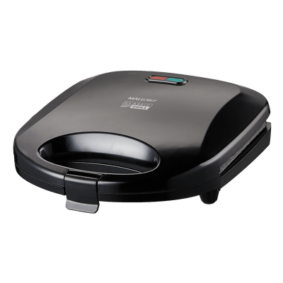 Sanduicheira Elétrica Mallory Classic Grill - 2 em 1, Grelha e Assa Pães, Carnes, Peixes e Legumes, Placas Antiaderentes, Luzes LED