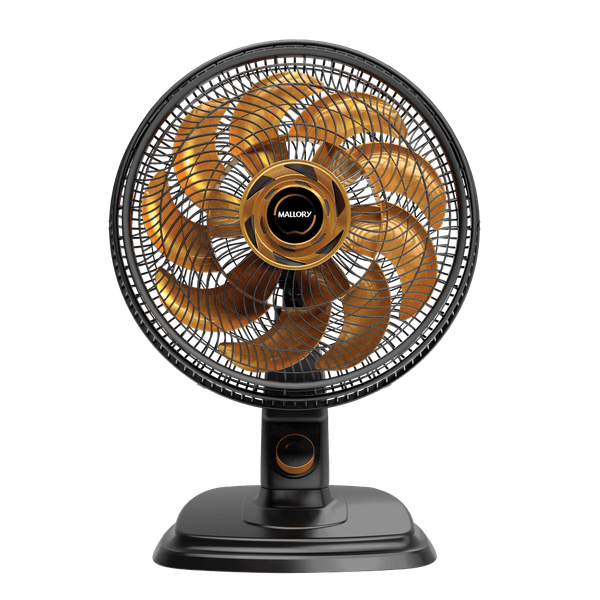 Ventilador de Mesa e Parede Mallory Egeo, Silencioso, Hélice de 15 pás, Grade Especial em Sistema TS, Máxima Vazão e Mínimo Ruído -- PR-DR Ventilador De Mesa 40Cm Mallory Egeo Pr-Dr 220V
