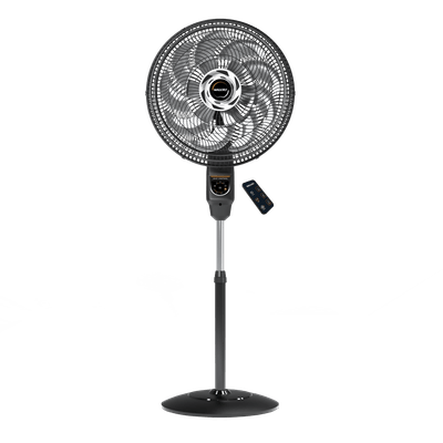 Ventilador de Coluna Mallory Max Control Com Controle Remoto 140W, Silencioso, Com Hélice de15 pás, Máxima Vazão e Mínimo Ruído - PR-GR